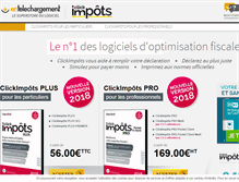 Tablet Screenshot of clickimpots.entelechargement.com